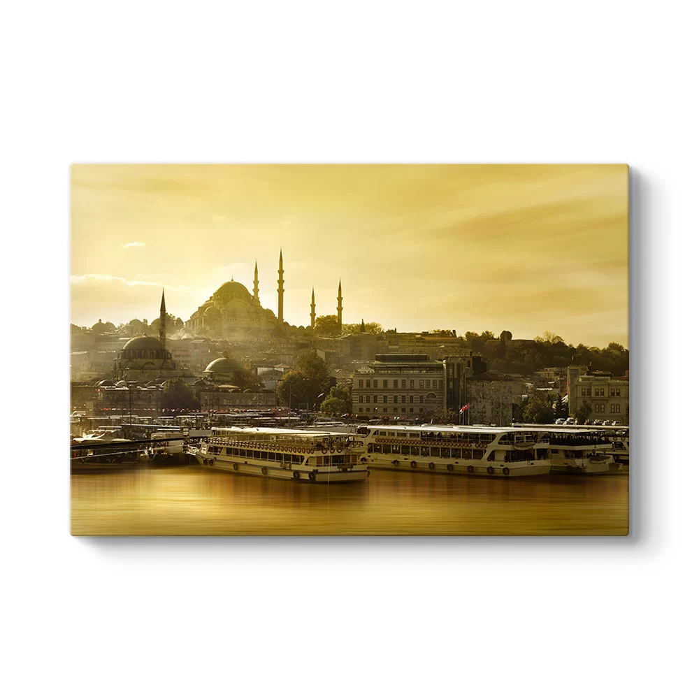 İstanbul Camiiler Tablosu - Model 1